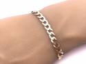 9ct Yellow Gold Curb Bracelet 7 3/4 in