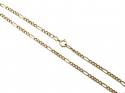 9ct Yellow Gold Figaro Anklet