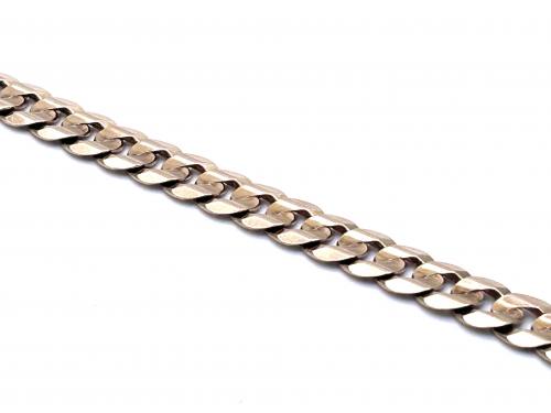 9ct Yellow Gold Flat Curb Braclelet